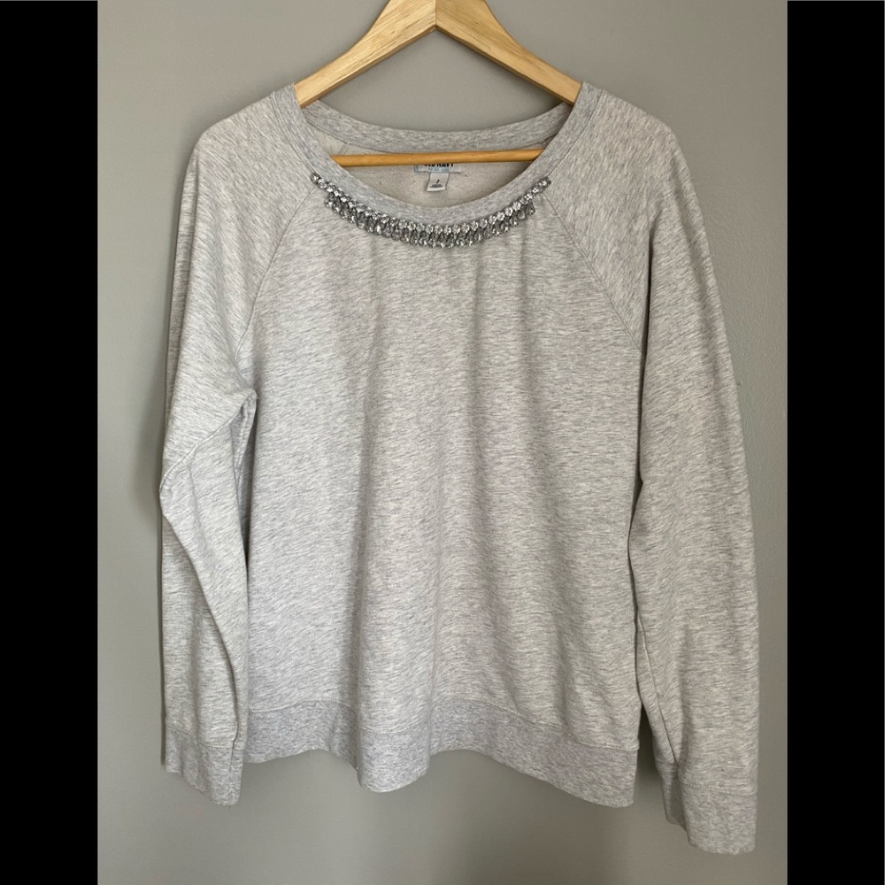 NWOT Old Navy Sweater w jeweled accent collar